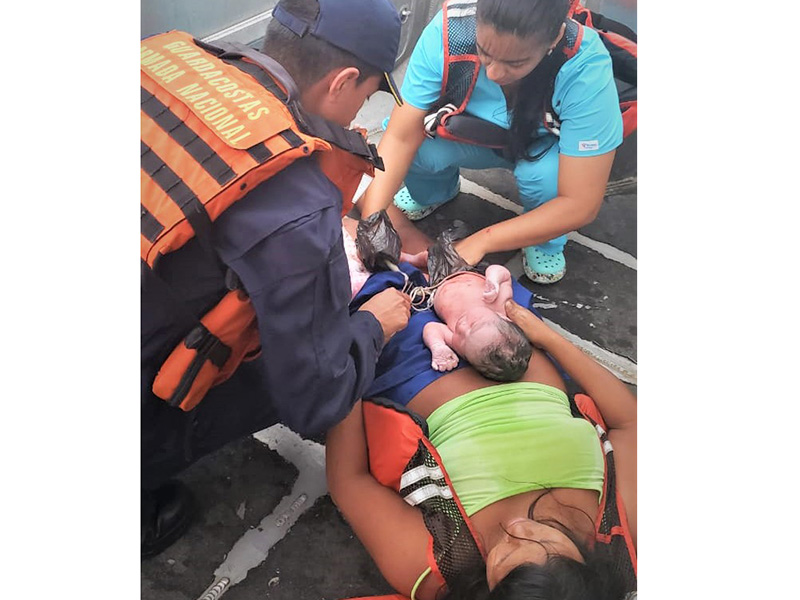 Un bebé nació a bordo de una lancha de la Armada Nacional en Buenaventura
