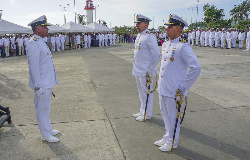 Se realizó el relevo del Comandante de la Brigada de Infantería de Marina No. 2 en Buenaventura