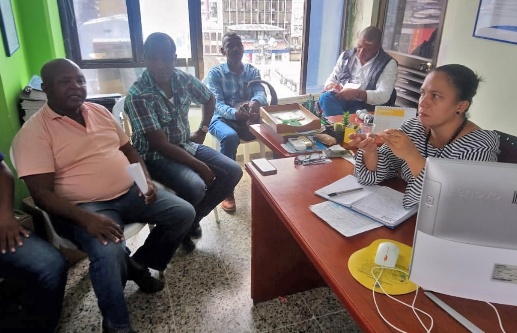 Gerente de la SAAB se reunió con líderes del corregimiento de Córdoba para socializar las intervenciones que se harán en el sector