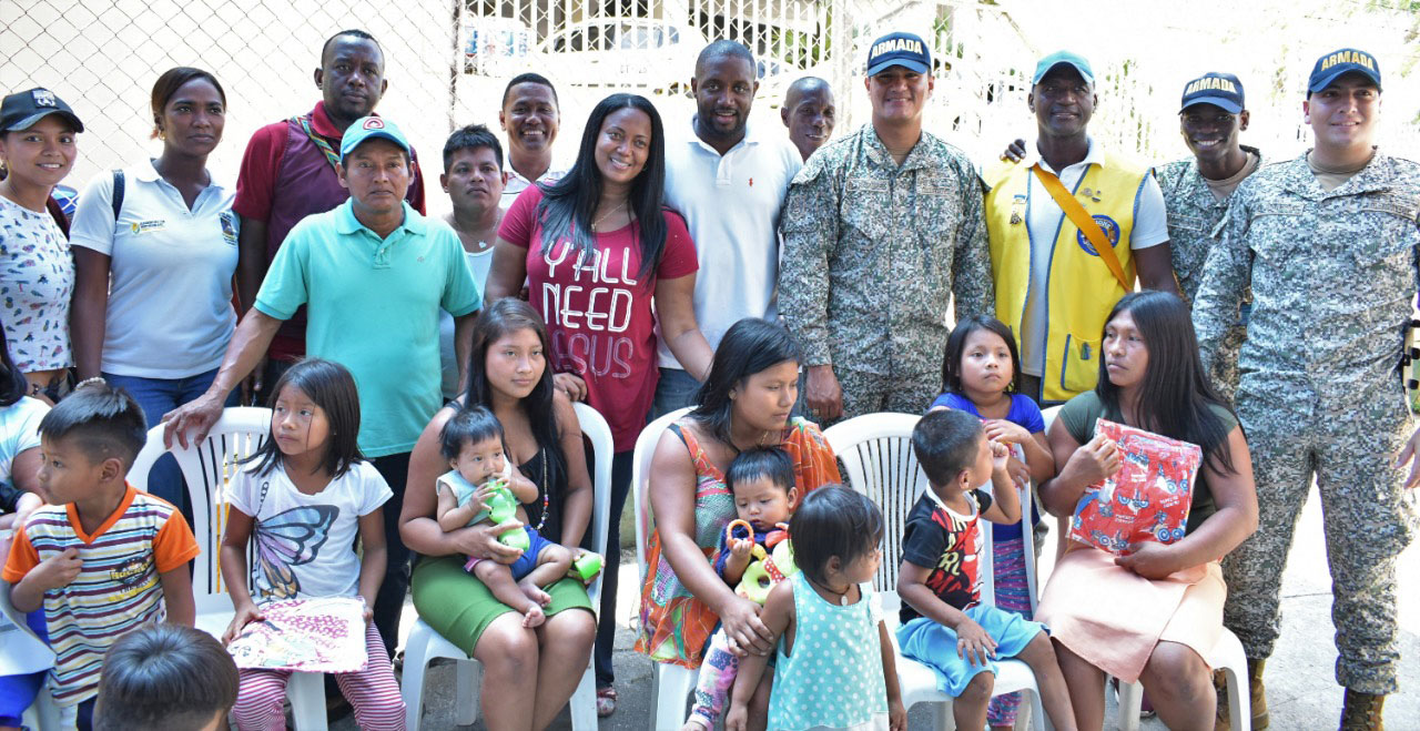 Más de cuatro mil kits de ayudas humanitarias fueron entregadas durante la Jornada de Apoyo al Desarrollo en Buenaventura