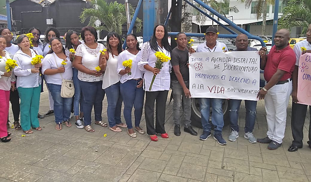 Buenaventura se unió a la campa&ntilde;a promovida por la Gobernación del Valle en defensa de la vida