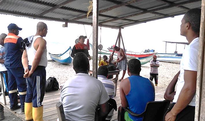 #Pacífico Dimar y comunidad de Guapi realizan encuentros para fortalecer actividades marítimas de la región