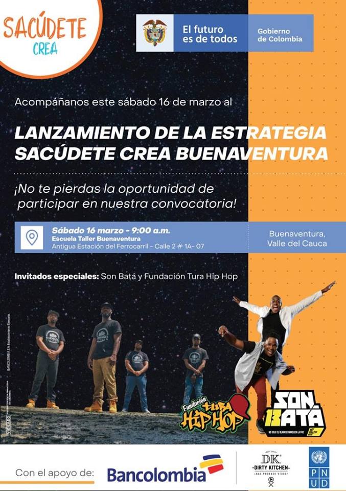 Sacúdete Crea convertirá a Buenaventura en hub de contenidos digitales, creativos y culturales