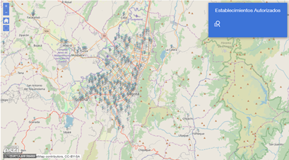Ahora desde el #MapaColjuegos cualquier interesado podrá identificar, de manera georeferenciada, los casinos o bingos legales en Colombia
