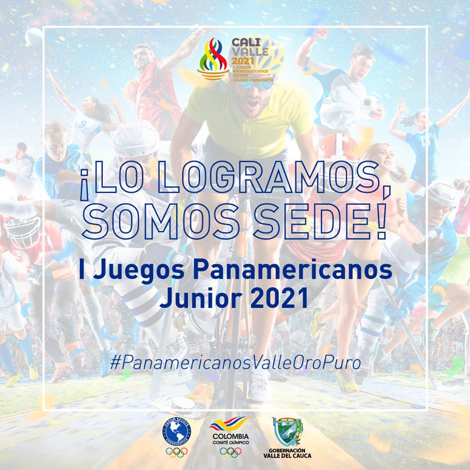 El Valle del Cauca fue escogido como sede de los Primeros Juegos Panamericanos Junior 2021