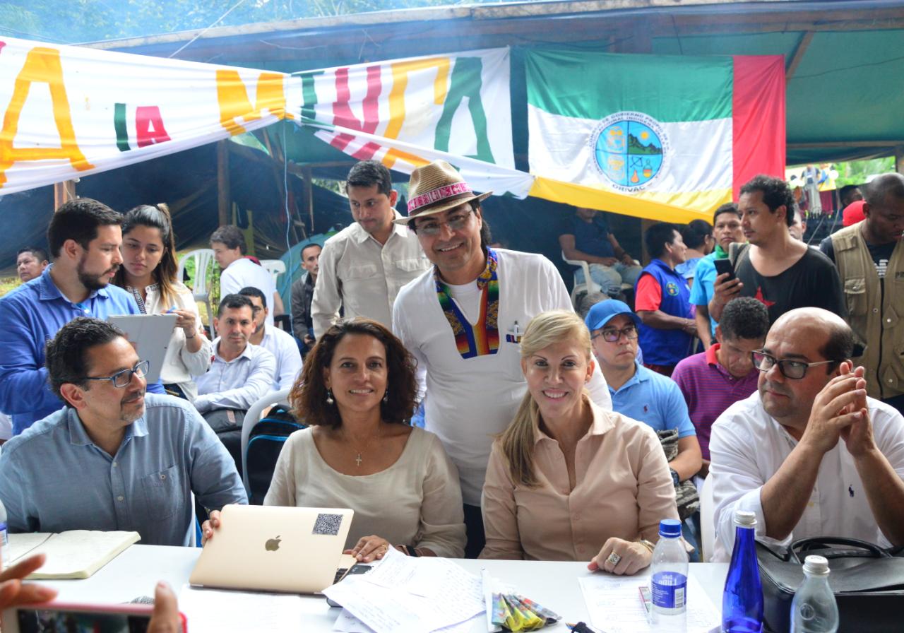Gobernación del Valle facilitó instalación de la Mesa Nacional Indígena, en Buenaventura