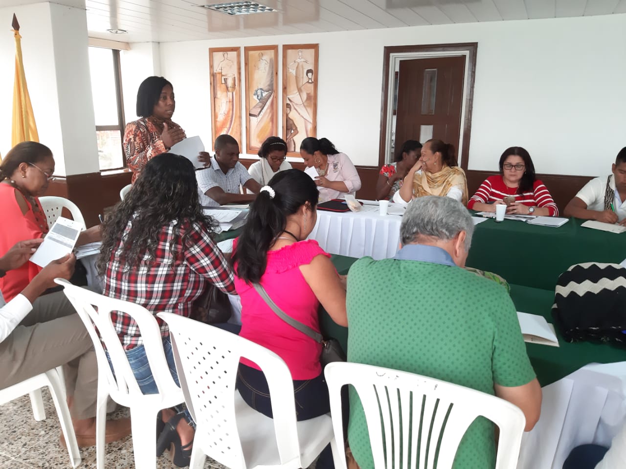 Se adelantó Mesa Técnica con las organizaciones indígenas de la región y los secretarios de despacho de la Alcaldía Distrital