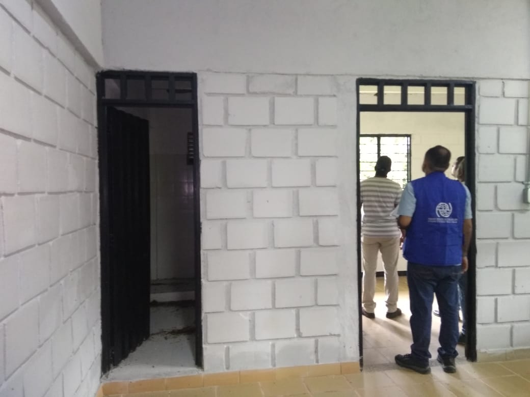 Comisión interinstitucional revisó obra entregada en el colegio Silvano Caicedo Girón en la vereda San Antonio
