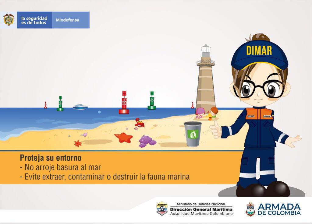 En Semana Santa la Dimar fortaleció los controles de seguridad marítimos y fluviales en el país