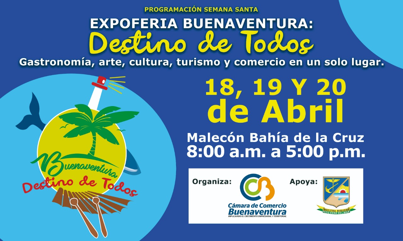 “Buenaventura: destino de todos”, el evento que recibirá a los turistas en la temporada de Semana Santa