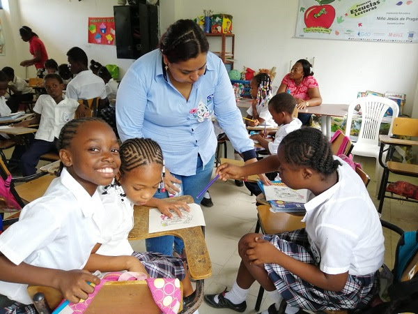 Ni&ntilde;os de la vereda La Brea reiteran compromiso de cuidar el agua
