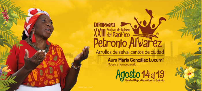El fiche del XXIII del Festival Petronio Álvarez enaltece la labor de la mujer en la cultura del pacífico colombiano