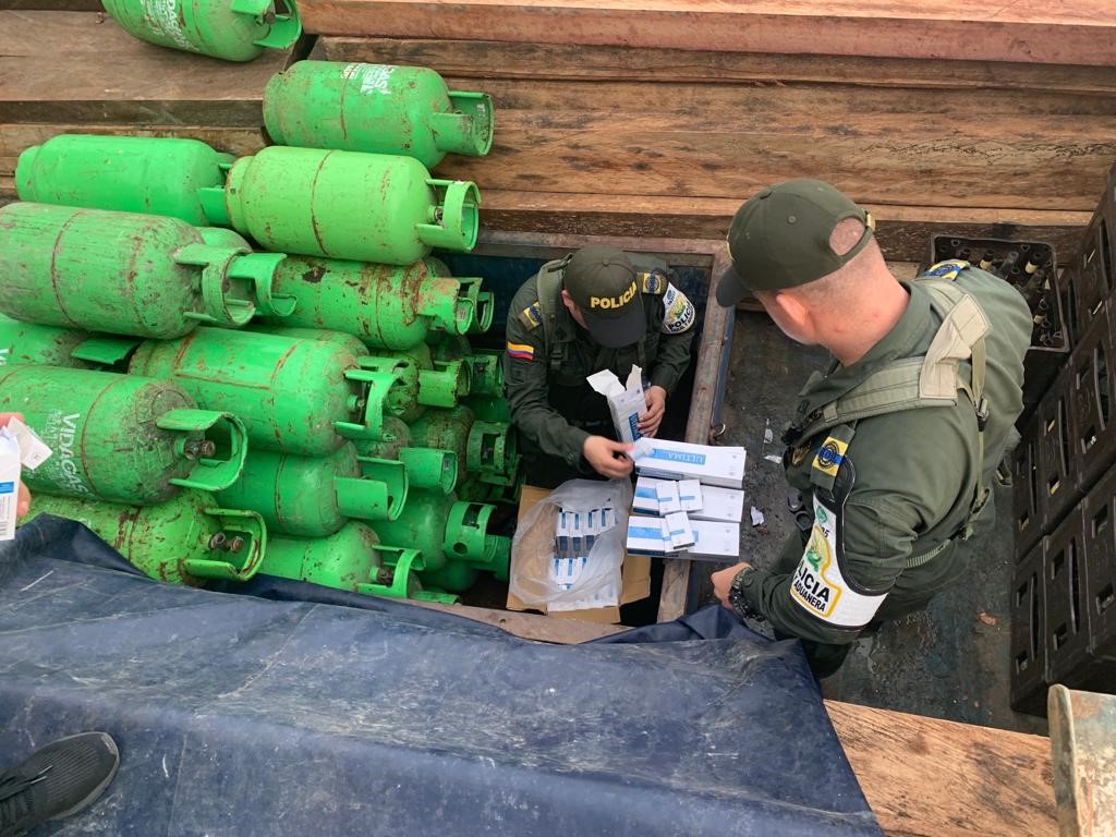 Incautan cigarrillos de contrabando en Buenaventura