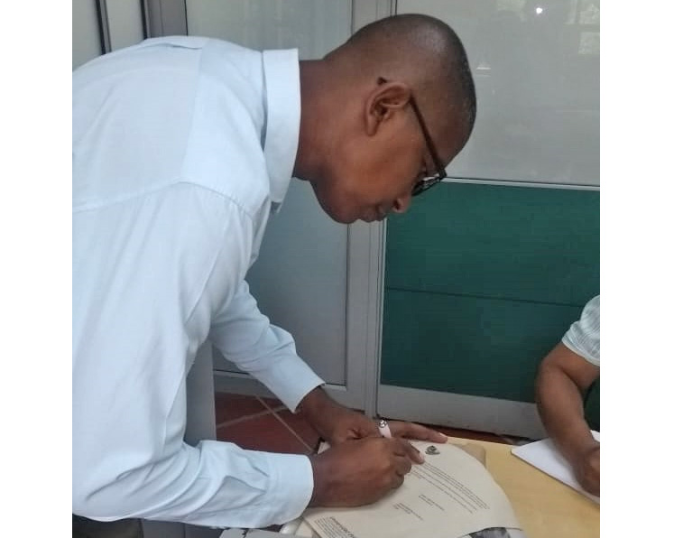 José Carlos Rivas Pe&ntilde;a, se inscribió en el proceso de elección y designación de rector de la Universidad del Pacífico