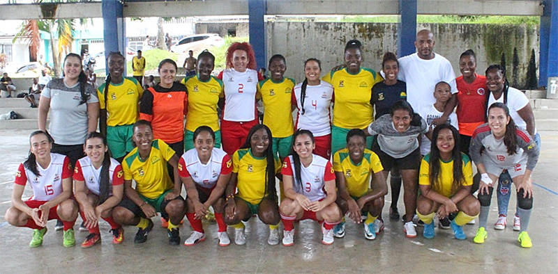 Buenaventura realizó partidos de fogueo ante Yumbo en microfútbol femenino