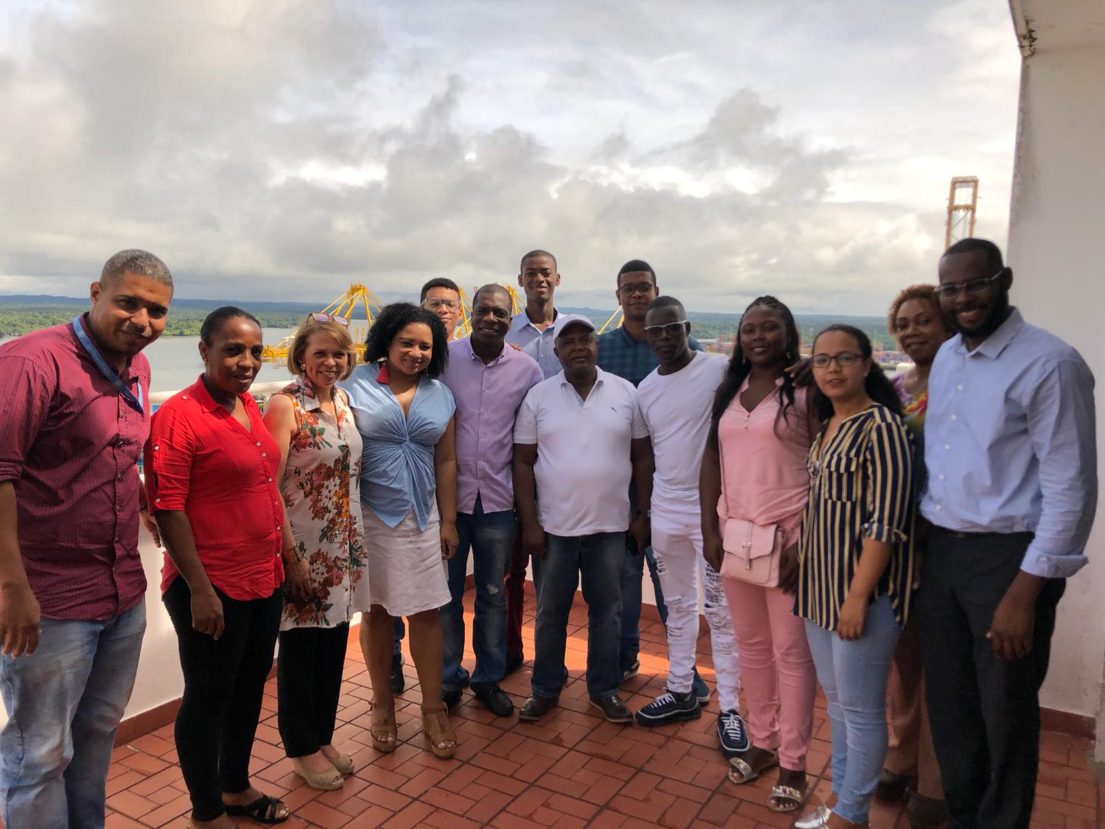 Jefe de la OIM en Colombia visitó proyectos sociales en Buenaventura
