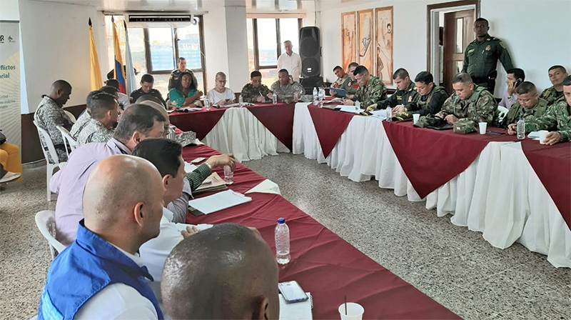 Autoridades analizaron la alteración del orden público que se registra en el distrito de Buenaventura