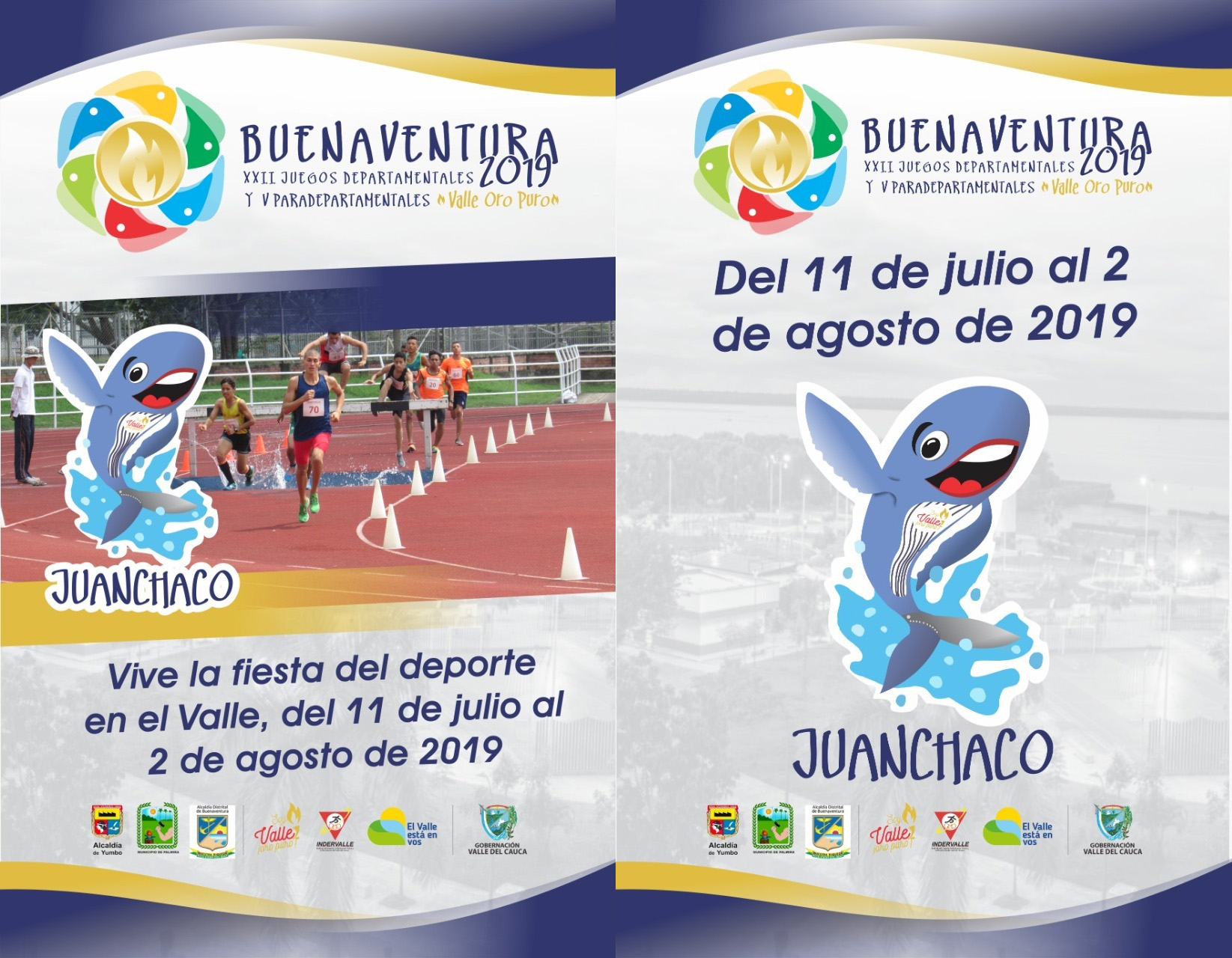 Todo listo para los XXII Juegos Departamentales y V Paradepartamentales "Buenaventura 2019 Valle Oro Puro"