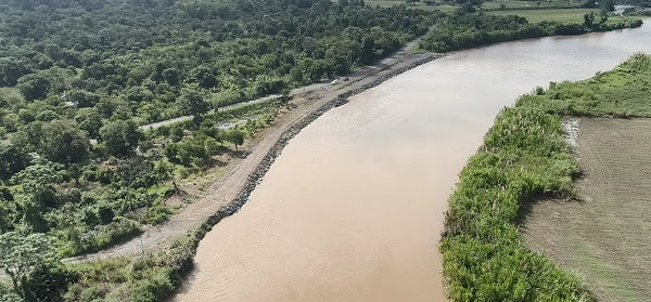 La CVC realizó obra de protección de orilla en Timba