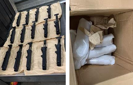 La DIAN retuvo cañones para fusil en el aeropuerto El Dorado de Bogotá