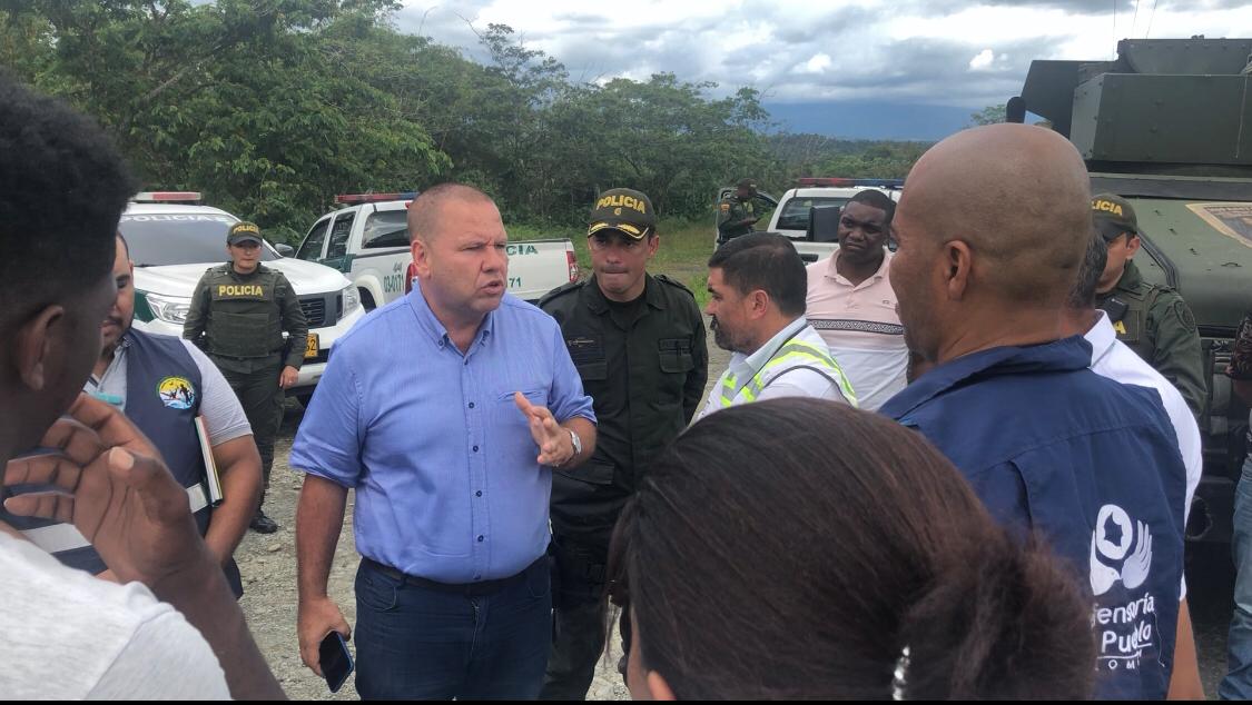 El Secretario de Gobierno sirvió de mediador para lograr acuerdos entre comunidad de La Brea y dirigencia del puerto Aguadulce
