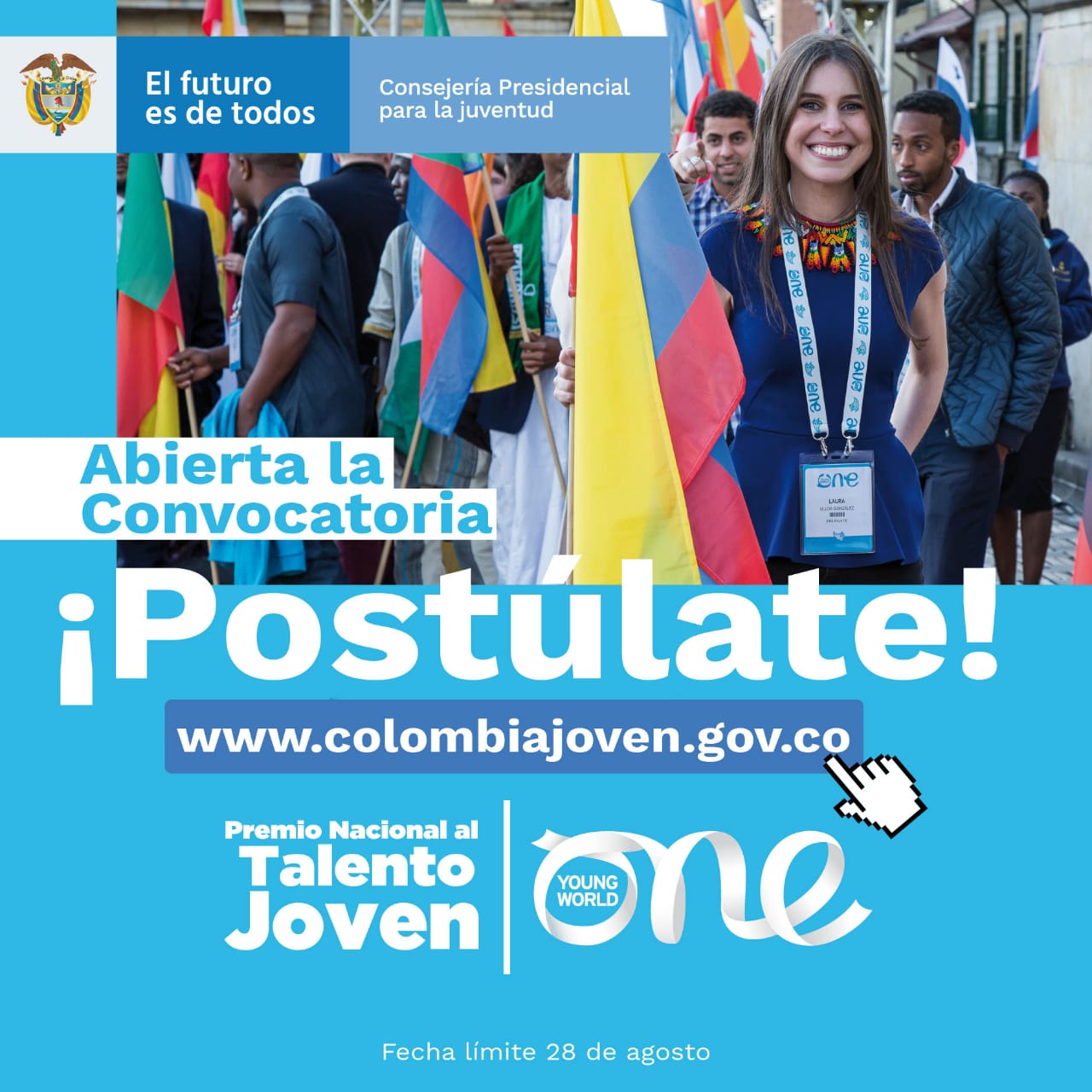 El Gobierno nacional realizó el lanzamiento del Premio Nacional al Talento Joven