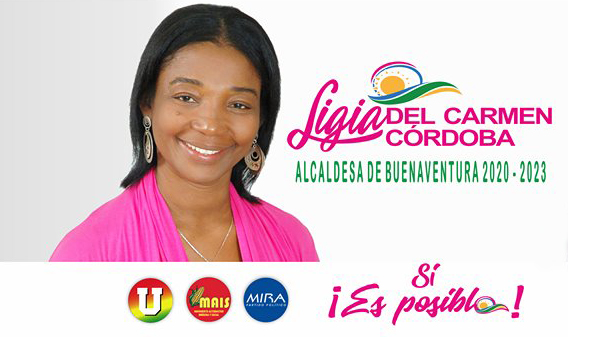 "El compromiso es con la gente": Ligia del Carmen Córdoba