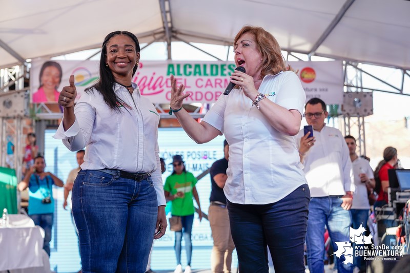 Clara Luz Roldán dijo que estará cada tres meses en Buenaventura durante tres días en su periodo de gobierno