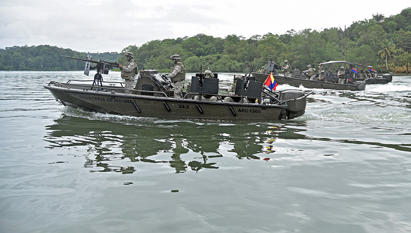 La Armada de Colombia se alista para garantizar la seguridad en el pacífico durante elecciones del 27 de octubre