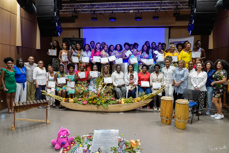 El Ministerio de Cultura realizó en Buenaventura la clausura del programa Mujeres Afro Narran su Territorio