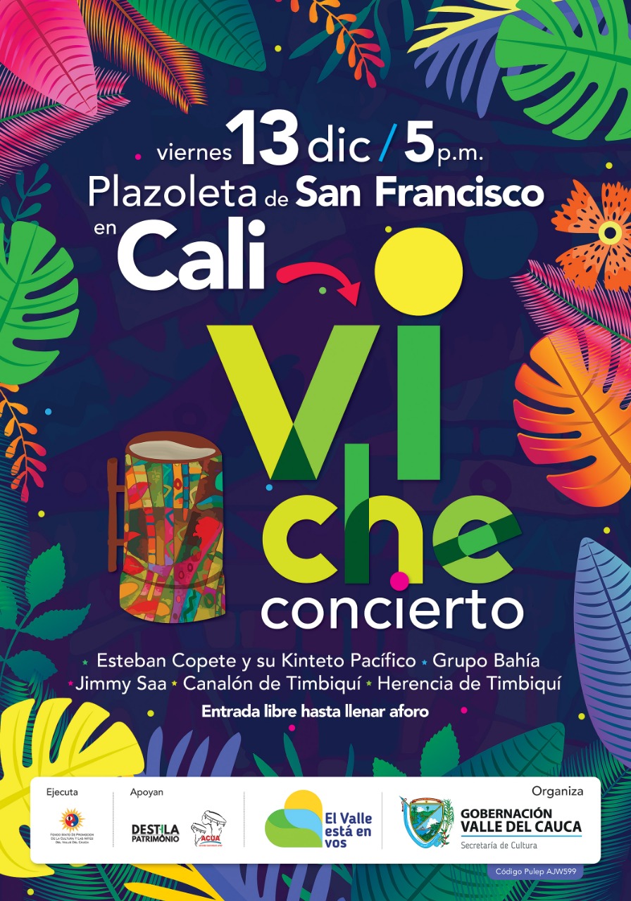 Embajadores del Pacífico comprometidos con la salvaguardia del viche estarán en concierto este viernes