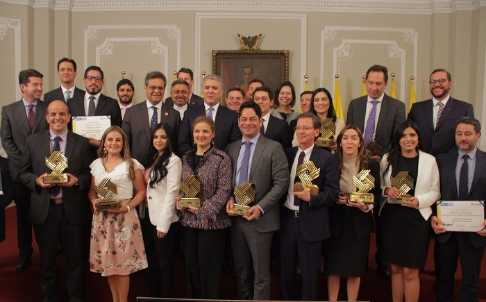 El Gobierno nacional entregó los premios de Alta Gerencia de la administración pública