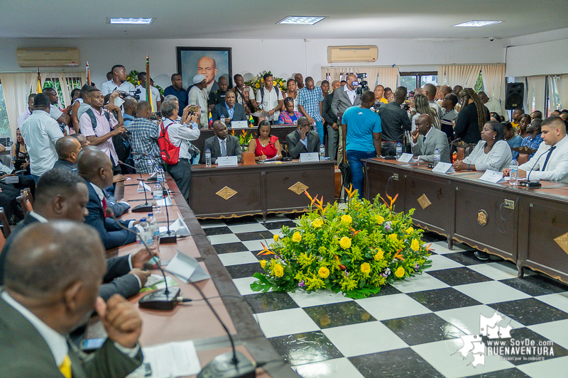 Se posesionó el Concejo Distrital de Buenaventura para el periodo 2020 - 2023