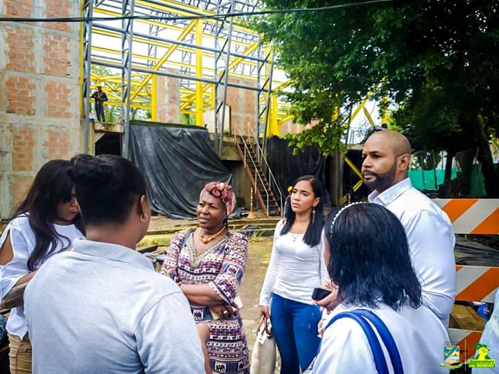 La Administración Distrital verificó los avances de obra en la remodelación de la Casa de la Cultura