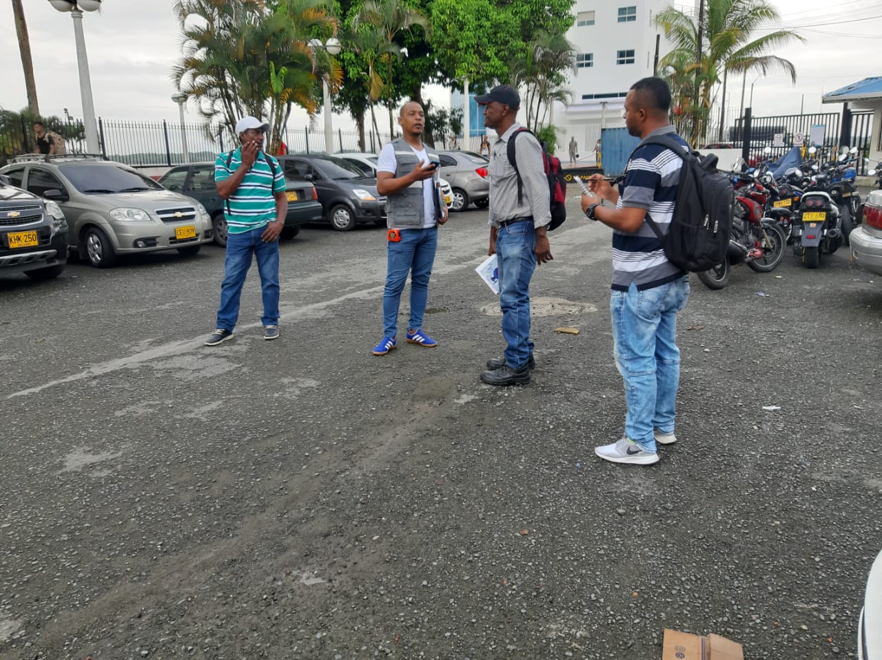 Se inició la inspección del estado de las calles de Buenaventura por parte de la Secretaría de Infraestructura