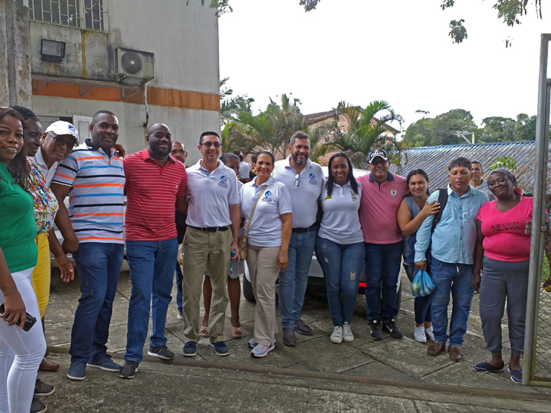 El alcalde Distrital Víctor Vidal, realizó recorrido con representantes de la fundación American Progress en la red pública de salud
