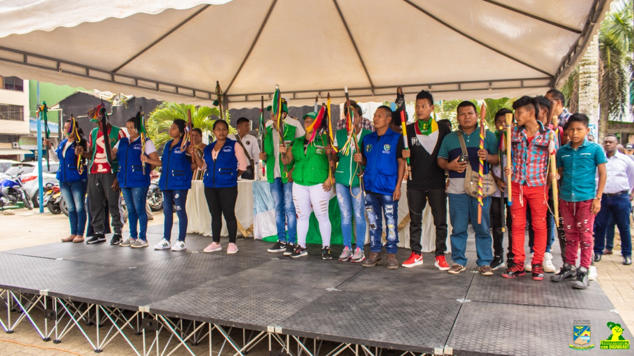 El Alcalde Distrital posesionó a los gobernadores indígenas de Buenaventura