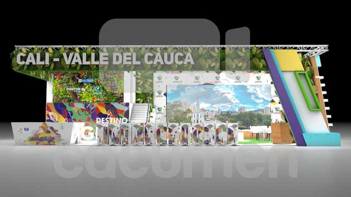 “Valle, destino mágico”: El stand construido por talento vallecaucano para promocionar al departamento en Anato 2020