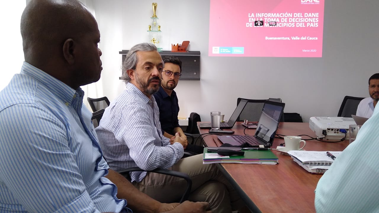 308 mil habitantes en Buenaventura y otras cifras que dejó la visita del Director del DANE