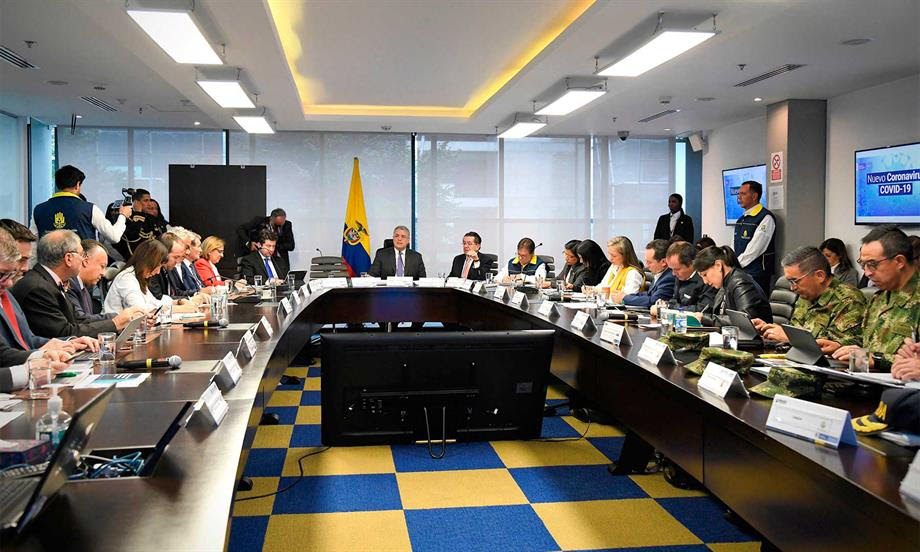 El presidente Duque anunció la declaratoria de emergencia sanitaria en Colombia y la puesta en marcha de rigurosas medidas por coronavirus (COVID-19)