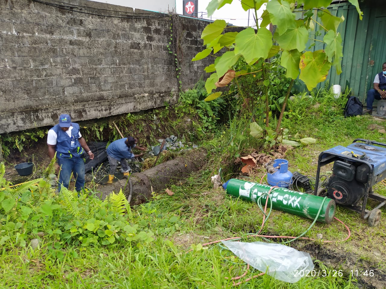 Se suspende el servicio de agua por daño en tubería de 27 pulgadas a un grupo de barrios en Buenaventura