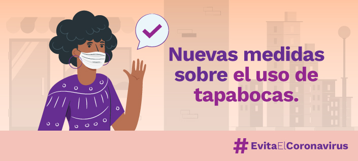 El uso de tapabocas se hace obligatorio en el sistema de transporte público y donde haya afluencia masiva de personas en Colombia
