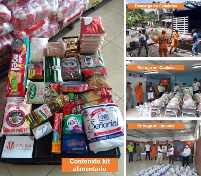 #DeEstaSalimosJuntos Celsia comenzó la entrega de 1.920 mercados a familias de Buenaventura, en solidaridad por el COVID-19