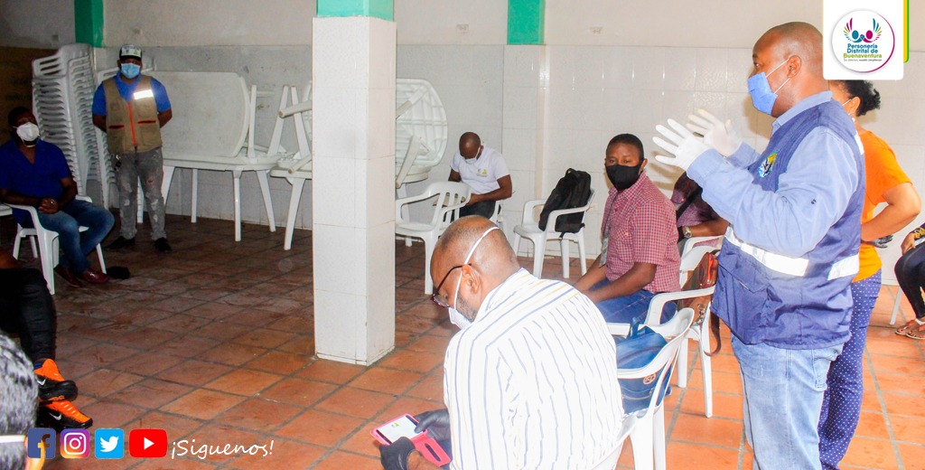 La Personería Distrital sirvió de garante en la jornada de trabajo realizada entre la Administración Distrital y los líderes de la Comuna 5