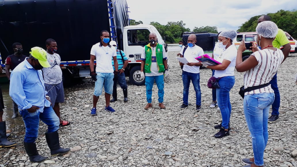 La Alcaldía Distrital de Buenaventura hizo entrega de mercados a comunidades negras e indígenas en el Bajo Calima