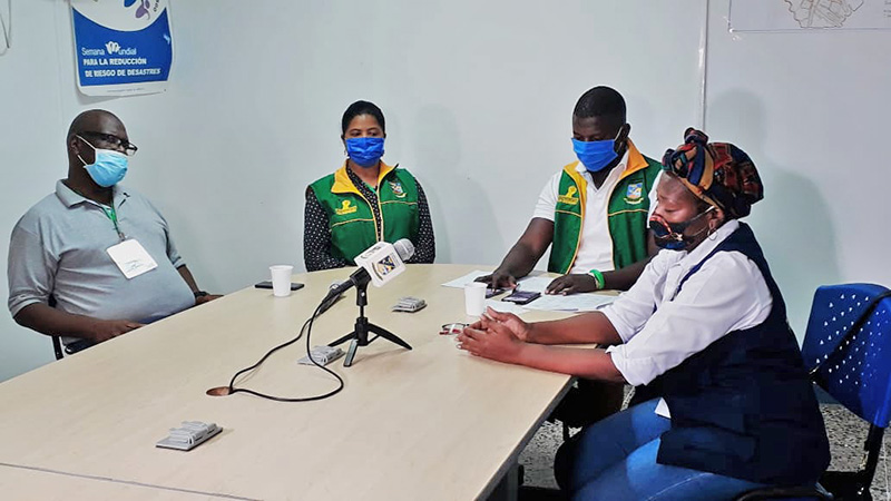 La Alcaldía Distrital interactuó con jóvenes sobre cómo afrontar la pandemia por el nuevo coronavirus en Buenaventura