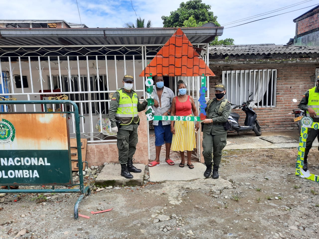 La Policía Nacional en Buenaventura realizó comando situacional en prevención al COVID-19