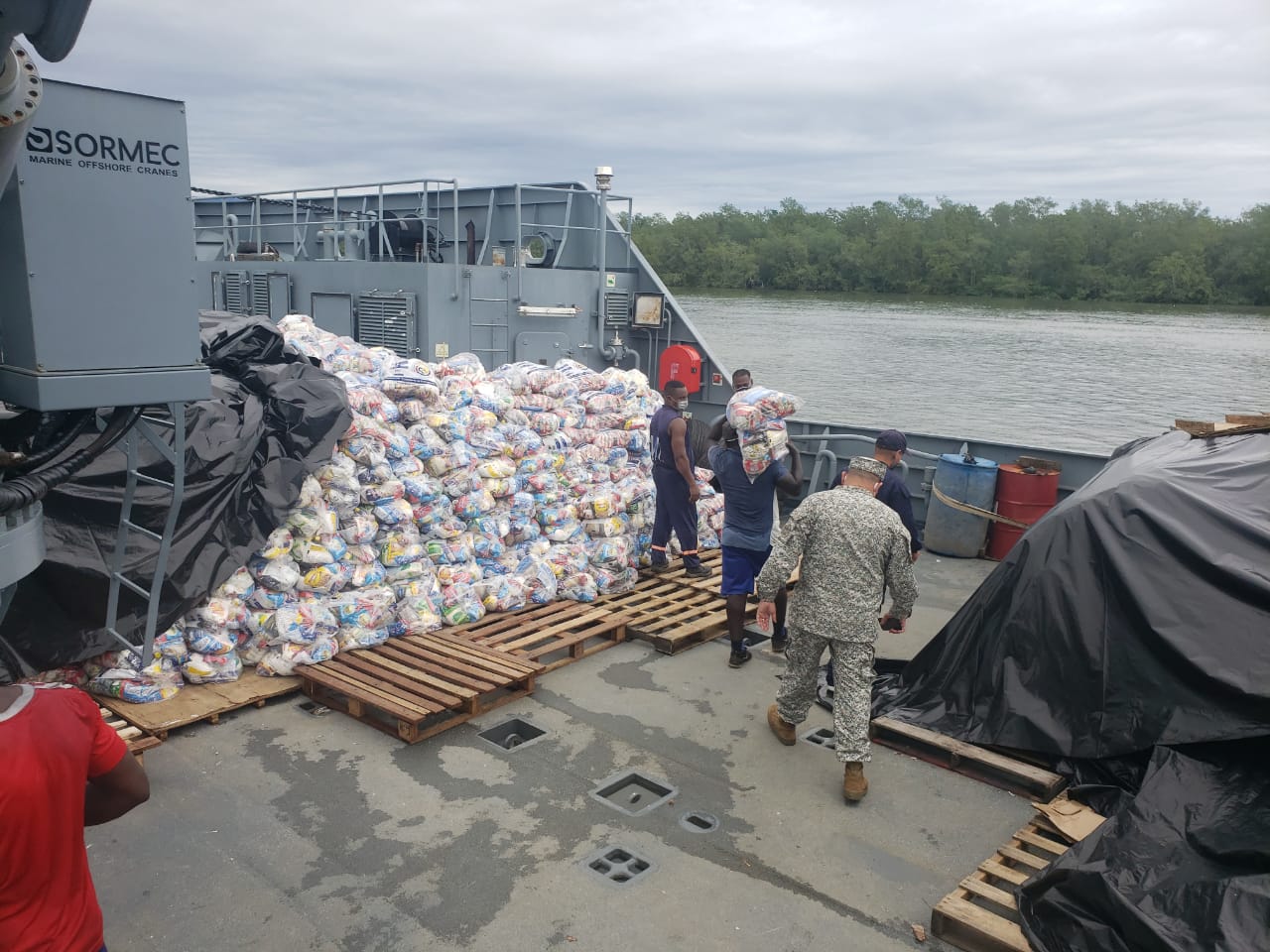 Llegaron más ayudas humanitarias enviadas por el Ministerio del Interior para los municipios costeros del Cauca