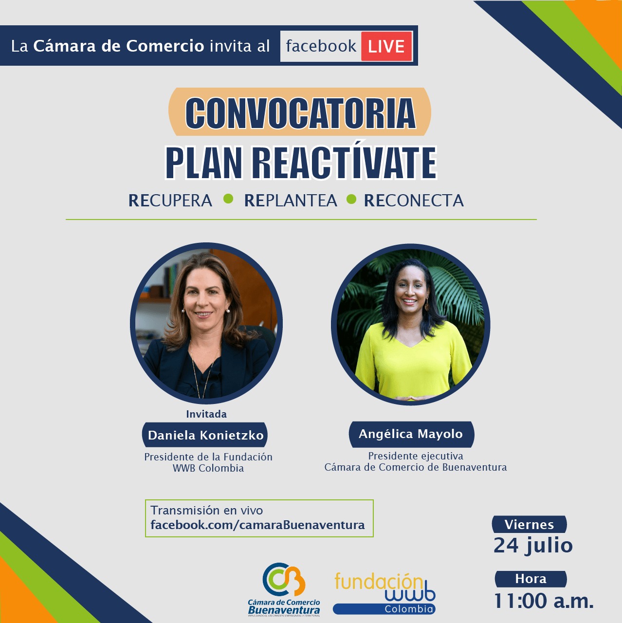 La Fundación WWB Colombia y la Cámara de Comercio de Buenaventura lanzan el Plan Reactívate en el distrito