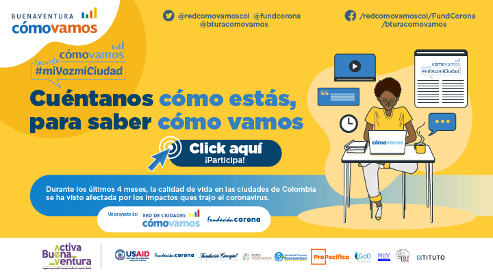 Se encuentra activa la encuesta de percepción ciudadana para Buenaventura